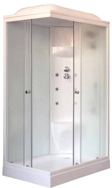 Душевая кабина Royal Bath HP правая стекло белое/матовое 120x80см RB8120HP7-WC-R Душевая кабина Royal Bath HP правая стекло белое/матовое 120x80см RB8120HP7-WC-R
