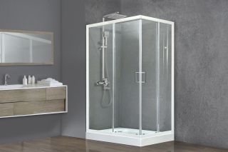 Душевой уголок Royal Bath HP 120x80см правый белый RB8120HP-T-R