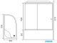 Душевая кабина Royal Bath BK левая стекло прозрачное 120x80см RB8120BK2-T-L Душевая кабина Royal Bath BK левая стекло прозрачное 120x80см RB8120BK2-T-L