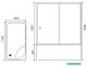 Душевой уголок Royal Bath BP 120x80см правый чёрный RB8120BP-T-BL-R