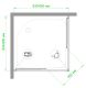 Душевой уголок Royal Bath HPD 85x85см белый RB85HPD-T