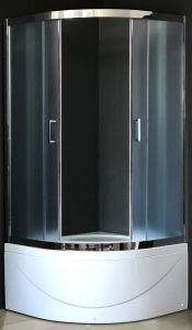 Душевой уголок Royal Bath BK 90x90см хром RB90BK-C-CH