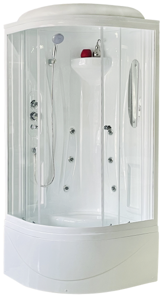 Душевая кабина Royal Bath BK стекло прозрачное 90x90см RB90BK2-T Душевая кабина Royal Bath BK стекло прозрачное 90x90см RB90BK2-T