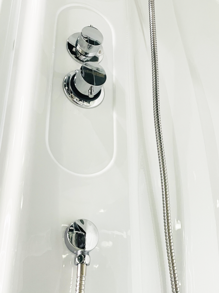 Душевая кабина Royal Bath BK стекло прозрачное 90x90см RB90BK2-T Душевая кабина Royal Bath BK стекло прозрачное 90x90см RB90BK2-T