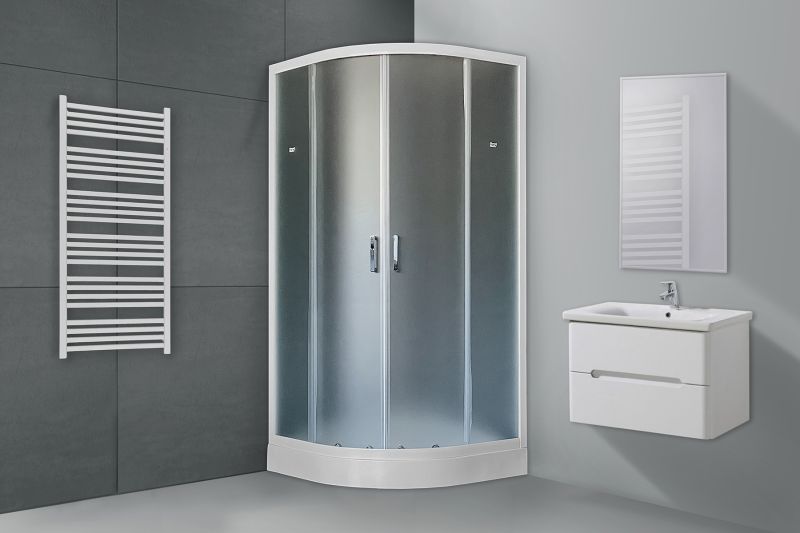 Душевой уголок Royal Bath BK 90x90см белый RB90HK-C