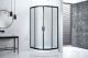 Душевой уголок Royal Bath HK 90x90см чёрный RB90HK-C-BL