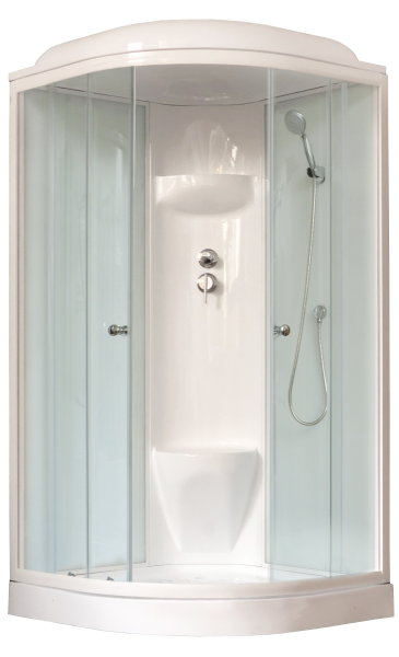 Душевая кабина Royal Bath HK стекло белое/прозрачное 90x90см RB90HK6-WT Душевая кабина Royal Bath HK стекло белое/прозрачное 90x90см RB90HK6-WT