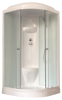 Душевая кабина Royal Bath HK стекло белое/матовое 90x90см RB90HK6-WC