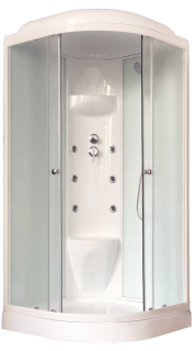 Душевая кабина Royal Bath HK стекло белое/матовое 90x90см RB90HK7-WC