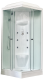 Душевая кабина Royal Bath HP стекло белое/прозрачное 90x90см RB90HP7-WT