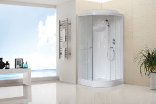 Душевая кабина Royal Bath HK стекло прозрачное 90x90см RB90HK1-T