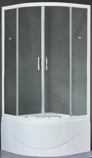 Душевой уголок Royal Bath BK 90x90см белый RB90BK-T