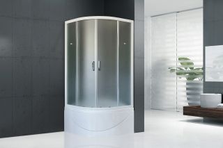 Душевой уголок Royal Bath BK 90x90см белый RB90BK-C