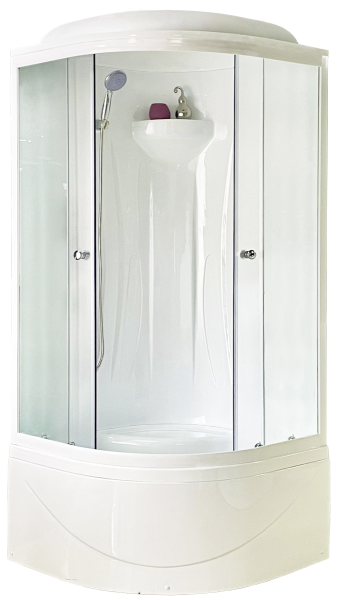 Душевая кабина Royal Bath BK стекло матовое 90x90см RB90BK1-M Душевая кабина Royal Bath BK стекло матовое 90x90см RB90BK1-M