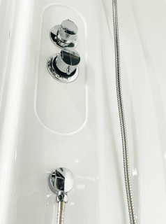 Душевая кабина Royal Bath BK стекло матовое 90x90см RB90BK1-M Душевая кабина Royal Bath BK стекло матовое 90x90см RB90BK1-M