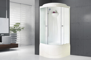 Душевая кабина Royal Bath BK стекло матовое 90x90см RB90BK1-M Душевая кабина Royal Bath BK стекло матовое 90x90см RB90BK1-M