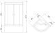 Душевая кабина Royal Bath BK стекло прозрачное 90x90см RB90BK1-T Душевая кабина Royal Bath BK стекло прозрачное 90x90см RB90BK1-T