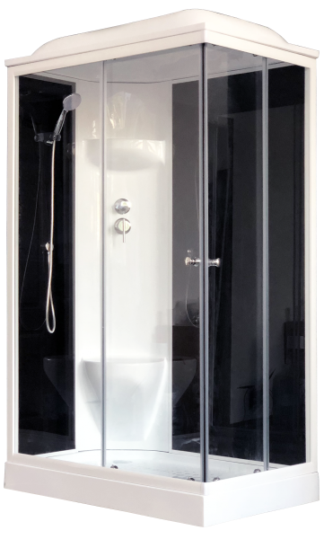 Душевая кабина Royal Bath HP левая стекло чёрное/прозрачное 120x80см RB8120HP6-BT-L Душевая кабина Royal Bath HP левая стекло чёрное/прозрачное 120x80см RB8120HP6-BT-L