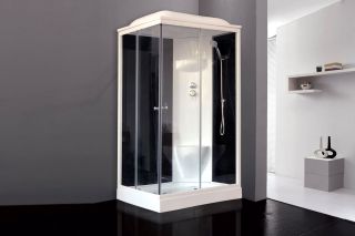 Душевая кабина Royal Bath HP правая стекло чёрное/прозрачное 120x80см RB8120HP6-BT-R Душевая кабина Royal Bath HP правая стекло чёрное/прозрачное 120x80см RB8120HP6-BT-R
