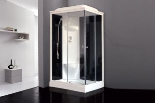Душевая кабина Royal Bath HP левая стекло чёрное/прозрачное 120x80см RB8120HP6-BT-L Душевая кабина Royal Bath HP левая стекло чёрное/прозрачное 120x80см RB8120HP6-BT-L