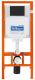 Комплект 4 в 1 BelBagno BB3202CHR-MB/BB3202SC-MB/BB002-80/BB007-PR-NERO.M унитаз подвесной ARDENTE-C BB3202CHR-MB с сиденьем BB3202SC-MB система инсталляции для унитазов BB002-80 с кнопкой смыва BB007-PR-NERO.M