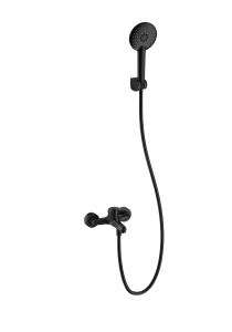 Смеситель для ванны с душем Wonzon & Woghand WW-4530-MB чёрный матовый