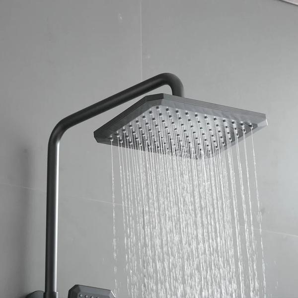 Душевая стойка Shevanik S8836H чёрный