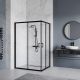 Душевой уголок RGW PA-246B 030824690-14 90x100 см профиль чёрный стекло прозрачное
