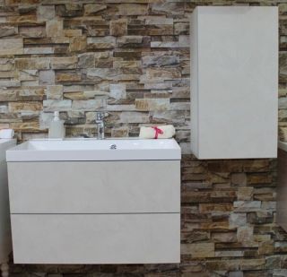 База под раковину BelBagno подвесная с двумя выкатными ящиками с механизмами PUSH (BLUM), Marmo Rosa, 1000x450x500, REGINA-1000-2C-SO-MR-BLUM Розовый мрамор