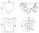 Унитаз подвесной BelBagno Regina BB104CH
