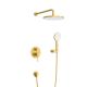 Душевой комплект CEZARES RELAX-DSET-BORO брашированное золото
