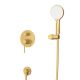 Душевой комплект CEZARES RELAX-DSET-BORO брашированное золото