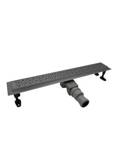 Душевой лоток Cezares Релакс (Relax) RELAX-LD-70-GM 70 см оружейная сталь