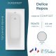 Ванна чугунная Delice Repos DLR 220507 150x70см белый Ванна чугунная Delice Repos DLR 220507 150x70см белый