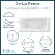 Ванна чугунная Delice Repos DLR220508RB-AS 170х70 с черными матовыми ручками