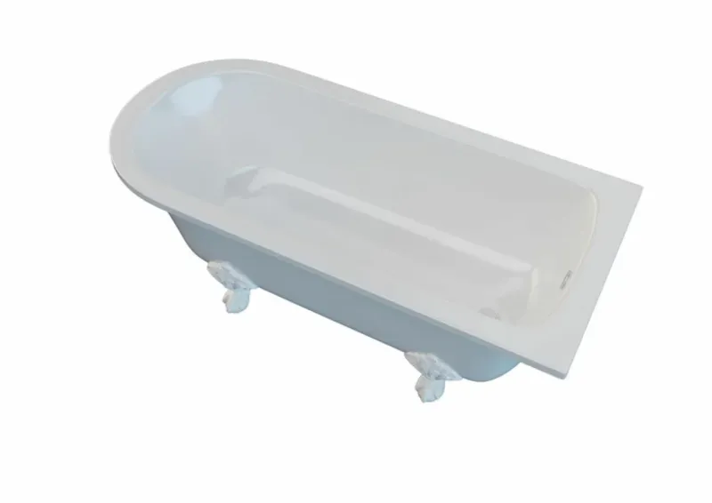 Ванна из искусственного камня Astra-Form Ретро 01010006 170x75 см белый глянец