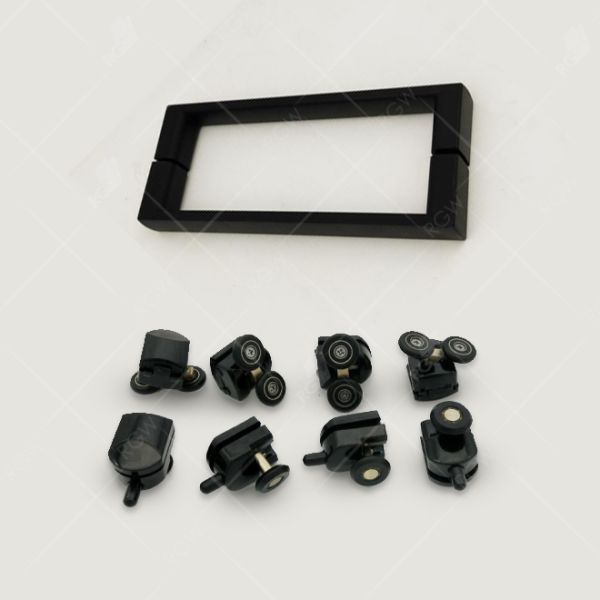 Душевой уголок RGW CL-48B (CL-14B + Z-050-1B) 32094802-014 120x100см чёрный