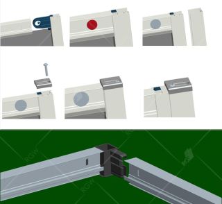 Душевой уголок RGW CL-48B CL-14B + Z-050-1B 32094895-014 150x90 см профиль чёрный стекло прозрачное