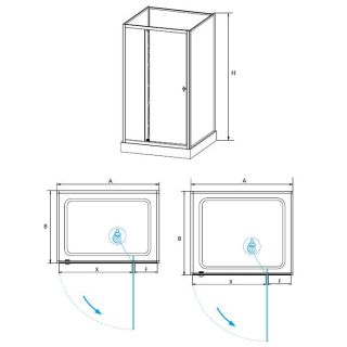 Душевая кабина RGW Andaman AN-207 90x100x200см 411320790-95