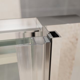 Душевая дверь RGW PA-14 41081415-11 150 см профиль хром стекло прозрачное