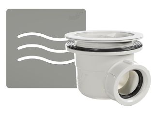 Сифон для душевого поддона RGW S-010-1 502411101-10 волна бетон Сифон для душевого поддона RGW S-010-1 502411101-10 волна бетон