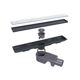 Душевой лоток RGW SDR-22B 47212260-04 60см под плитку чёрный Душевой лоток RGW SDR-22B 47212260-04 60см под плитку чёрный