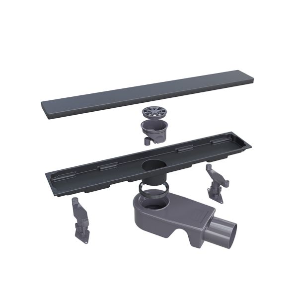 Душевой лоток RGW SDR-22B 47212260-04 60см под плитку чёрный Душевой лоток RGW SDR-22B 47212260-04 60см под плитку чёрный