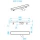 Душевой лоток RGW SDR-31B 47213160-04 60см чёрный Душевой лоток RGW SDR-31B 47213160-04 60см чёрный