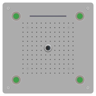 Верхний многофункциональный душ RGW SP-73 21140273-01 50 см хром