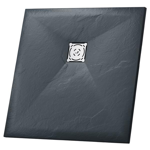 Душевой поддон RGW ST-G 16152100-02 100x100см графит