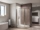 Душевой уголок BelBagno DUE 100x80см хром DUE-RH-2-100/80-C-Cr