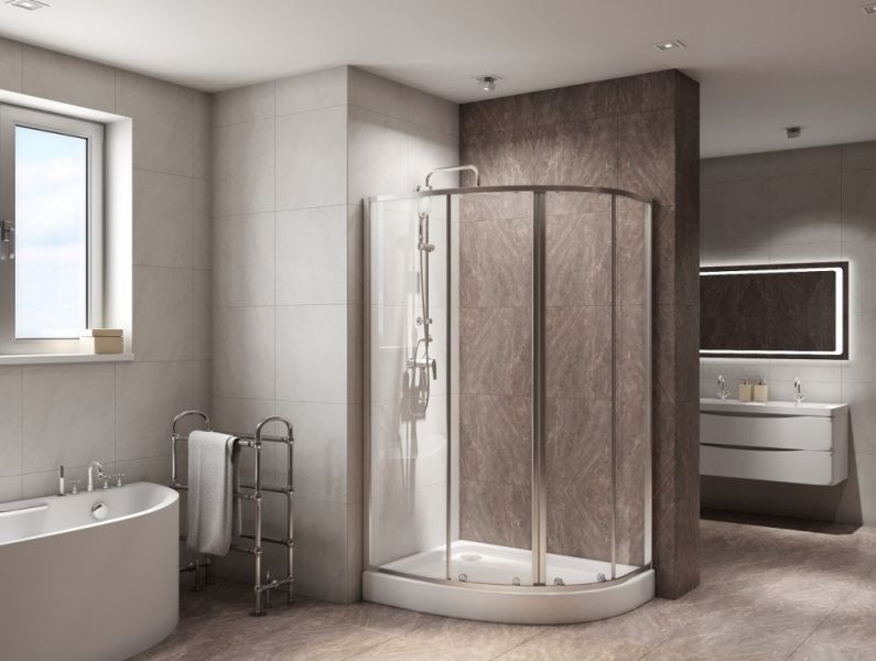 Душевой уголок BelBagno DUE 120x80см хром DUE-RH-2-120/80-C-Cr Душевой уголок BelBagno DUE 120x80см хром DUE-RH-2-120/80-C-Cr