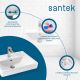 Мебельная раковина Santek Тигода 1WH302082 60 см белый