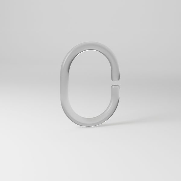 Комплект колец для душевой шторки IDDIS прозрачный RID012P Комплект колец для душевой шторки IDDIS прозрачный RID012P